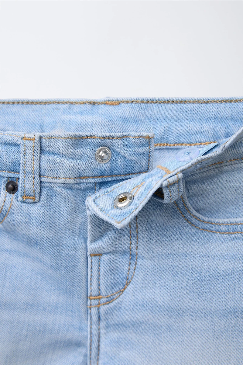 REGULAR DENIM SHORTS