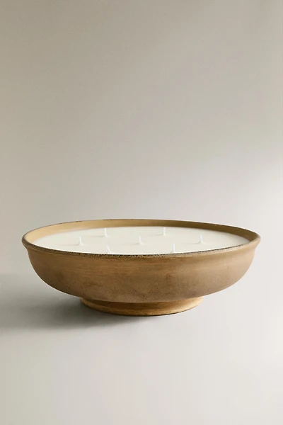 G) INCENSE LEATHER SCENTED CANDLE
