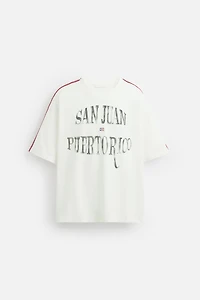 FLAG EMBROIDERY T-SHIRT
