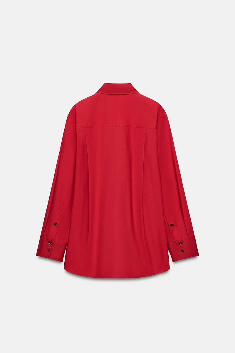 ZW COLLECTION POPLIN SHIRT