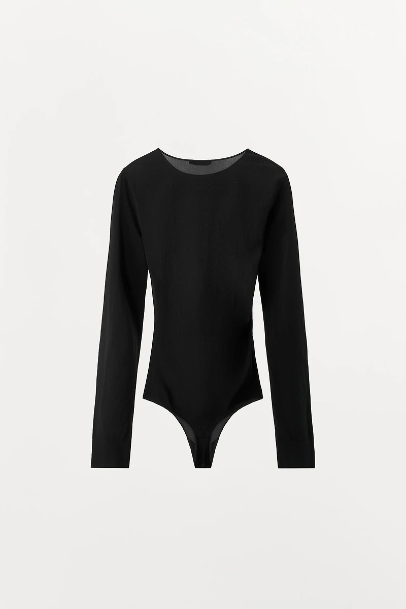 BODY RÉSILLE AVEC POLYAMIDE