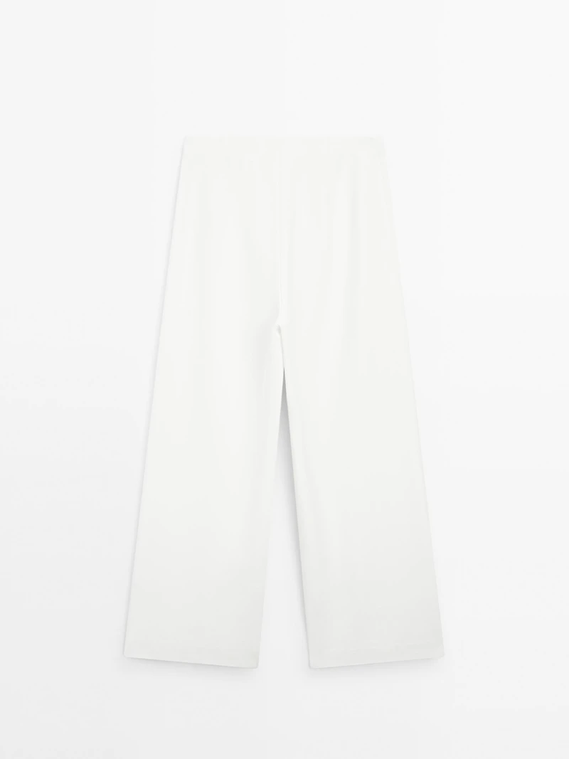 Pantalon palazzo taille haute - STUDIO