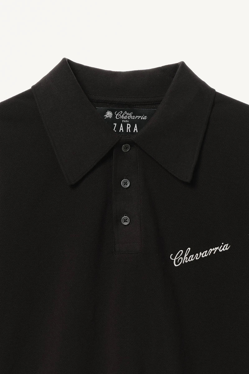 SLIM FIT POLO SHIRT WILLY CHAVARRIA X ZARA