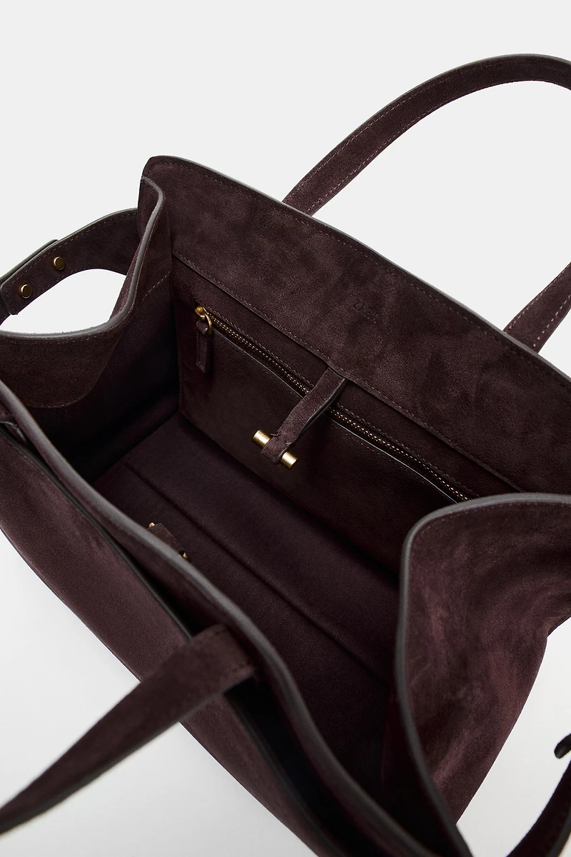 LEATHER CITY BAG