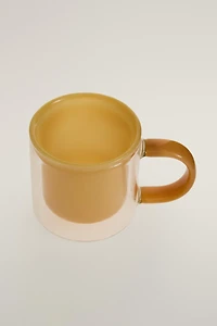 DOUBLE-WALLED BOROSILICATE GLASS ESPRESSO MUG