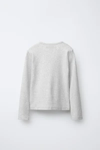 CHAMPION ® X ZARA TEXT RIBBED T-SHIRT