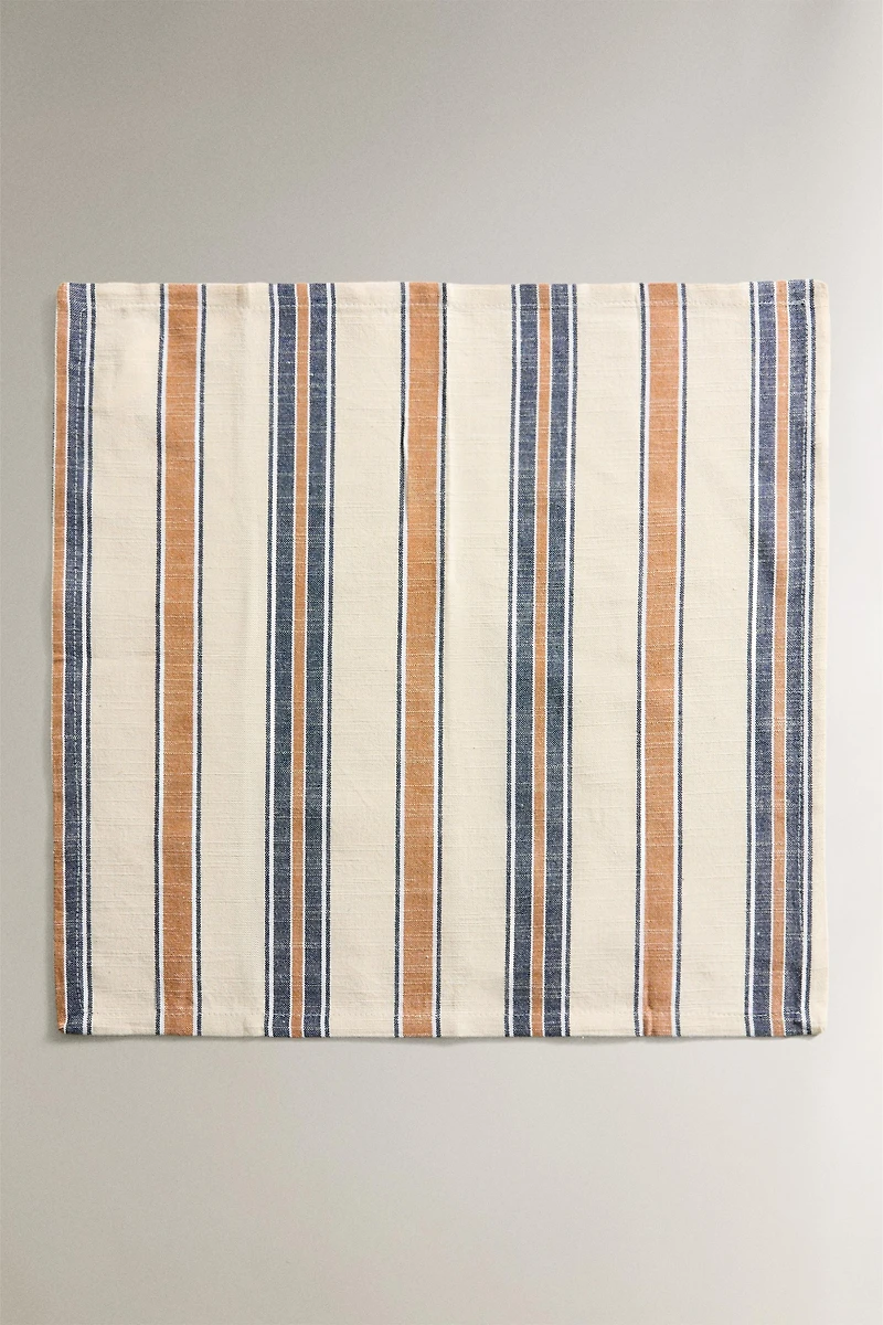 NAPKINS (SET OF TWO) STRIPED DYED THREAD (PACK OF 2)