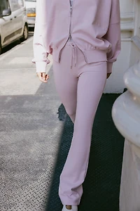 INTERLOCK FLARE PANTS
