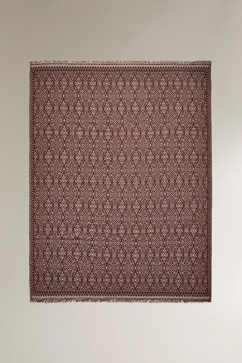 JACQUARD BLANKET