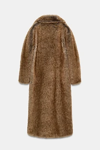 FAUX FUR COAT ZW COLLECTION LIMITED EDITION