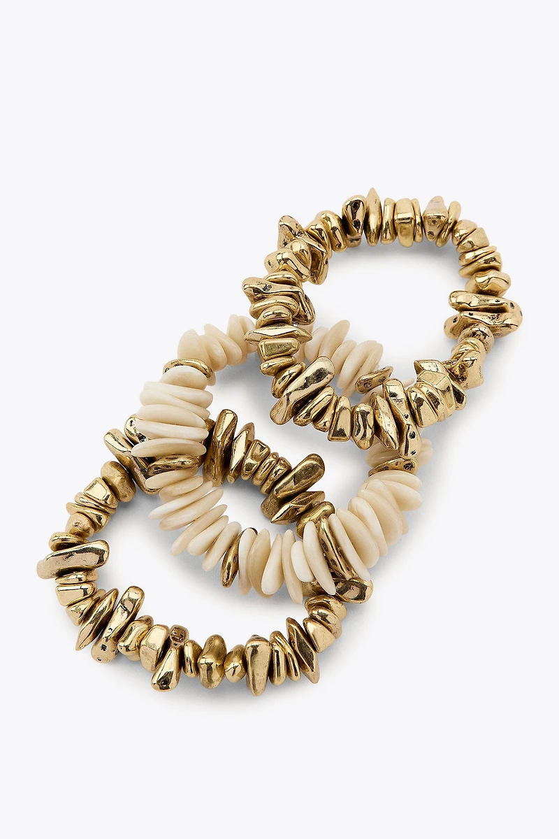 PACK OF PIECED BRACELETS