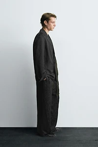 LIMITED EDITION PAISLEY JACQUARD FLOWY SUIT PANTS