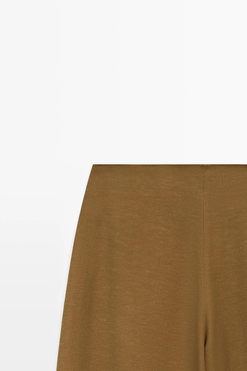 Pantalon large en tissu fluide