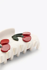 CHERRY HAIR CLIP