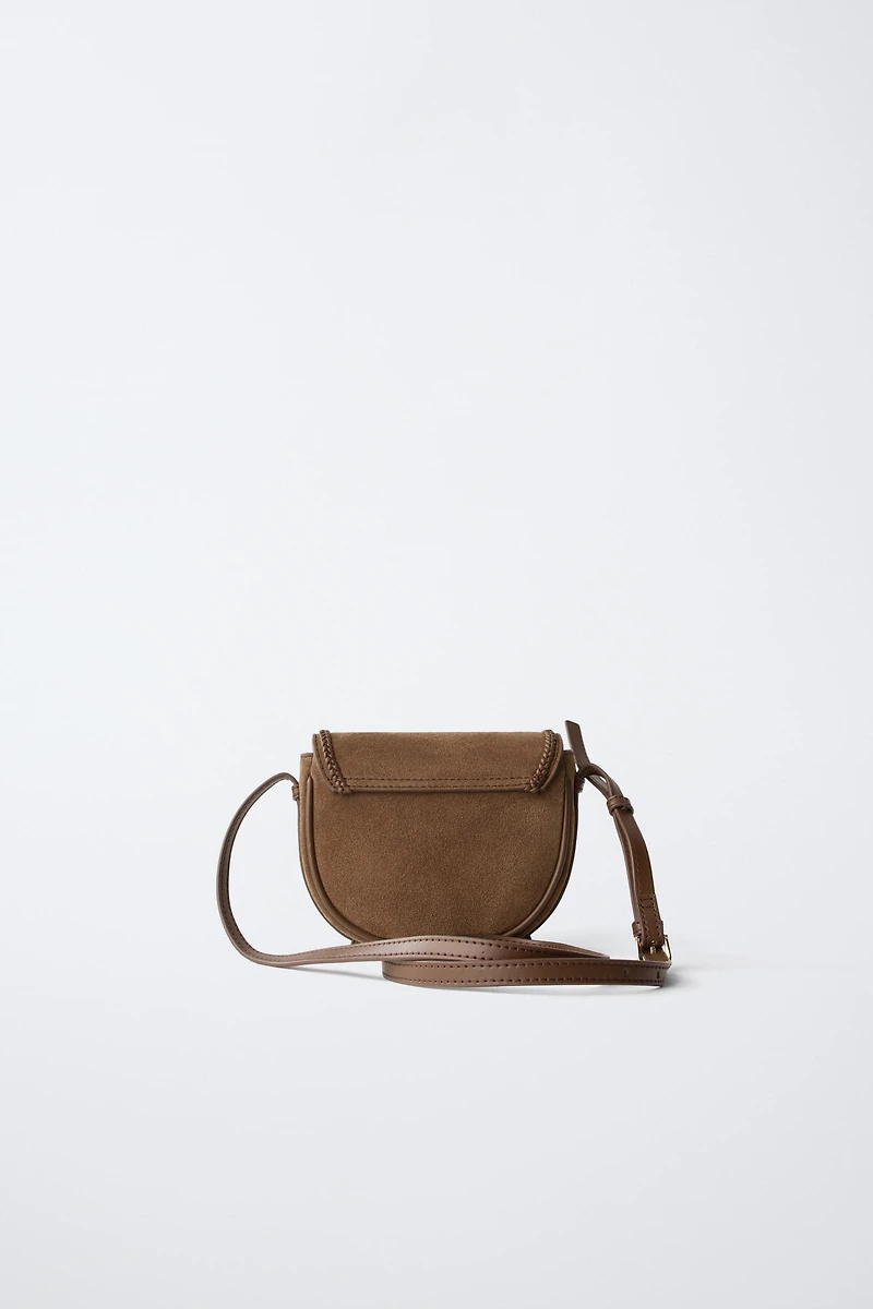 LEATHER CROSSBODY BAG