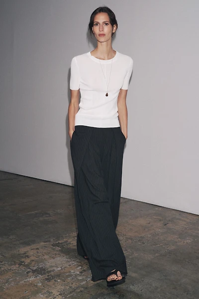 ZW COLLECTION PINSTRIPE PANTS