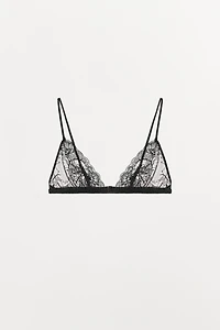 LACE TRIANGLE BRALETTE