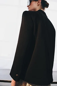 ZW COLLECTION STRAIGHT BUTTON BLAZER