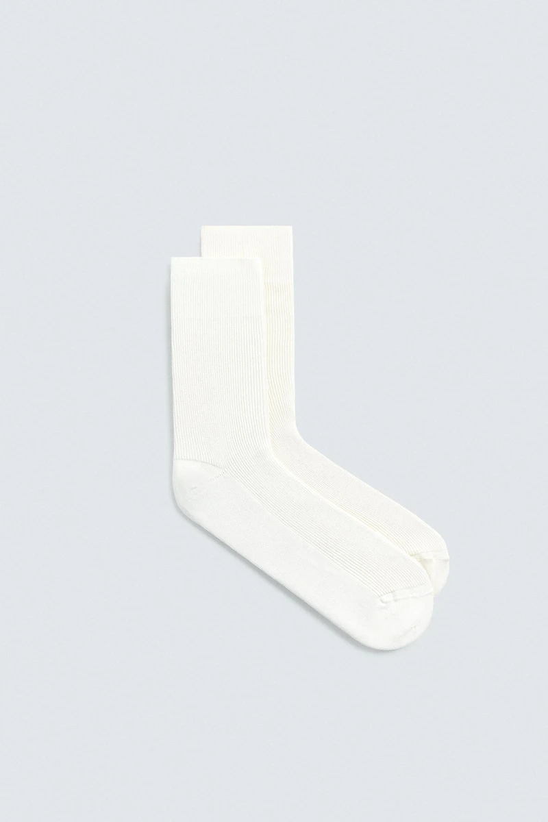 RIBBED SOCKS