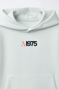 SPORTY PRINTED SWEATSHIRT