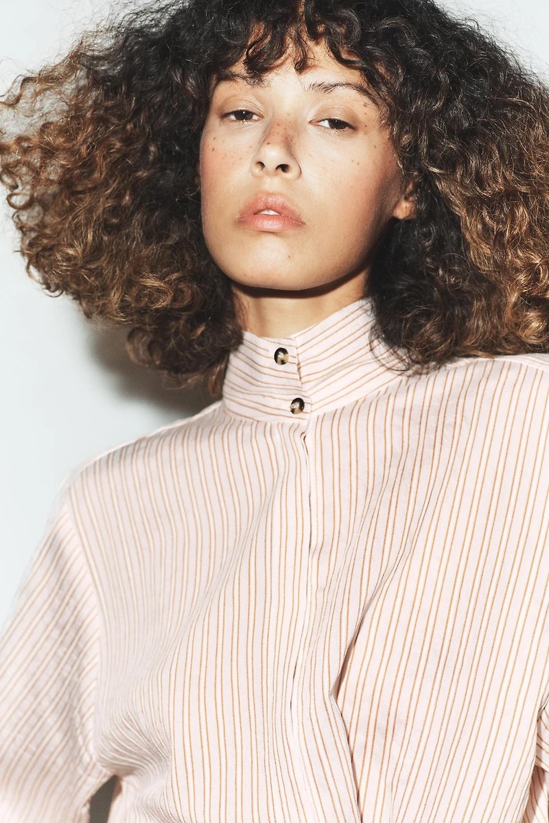 STRIPED OVERSIZED SHIRT