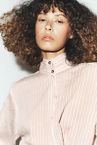 STRIPED OVERSIZED SHIRT