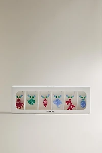 GLASS GLASS CHARMS (PACK OF 6