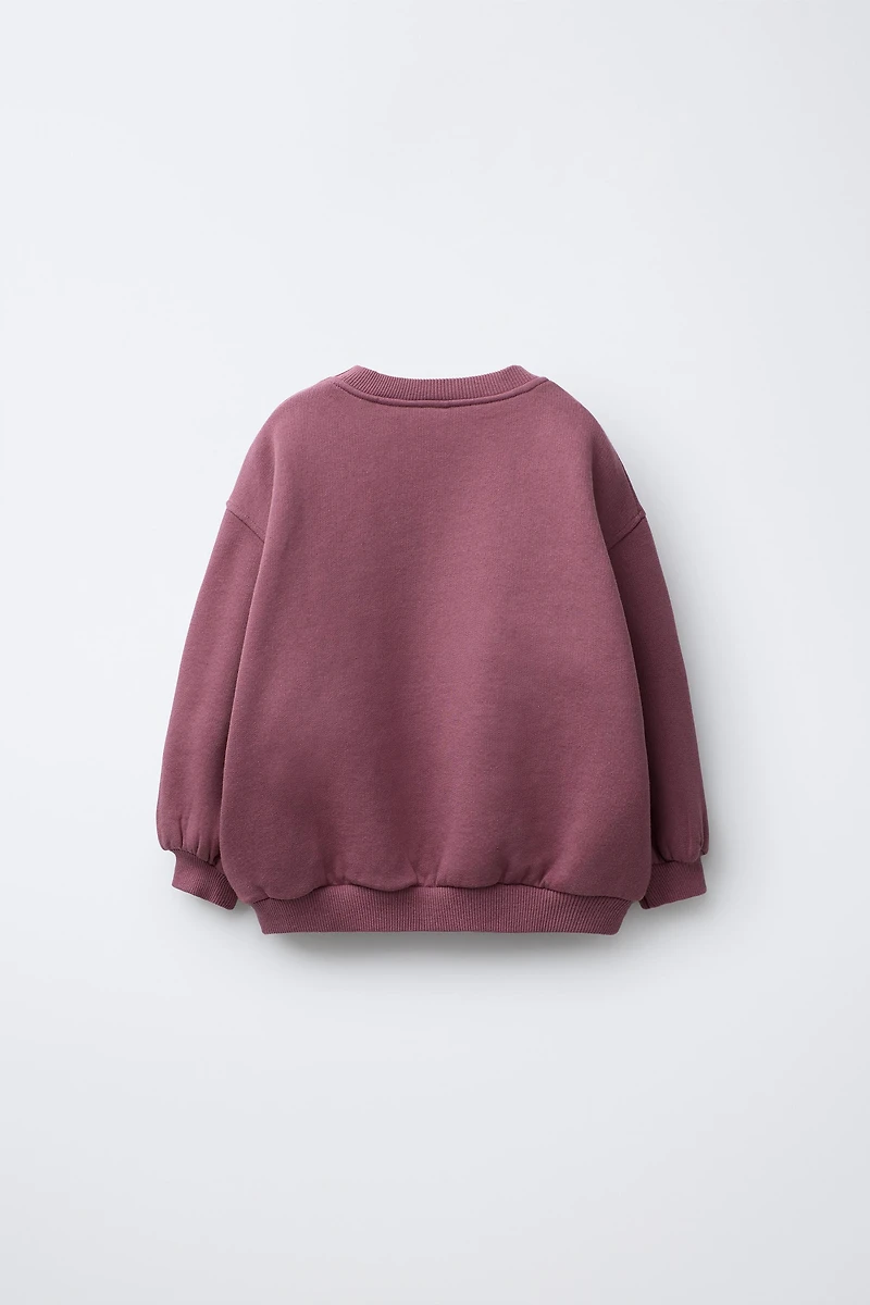 EMBROIDERED SWEATSHIRT