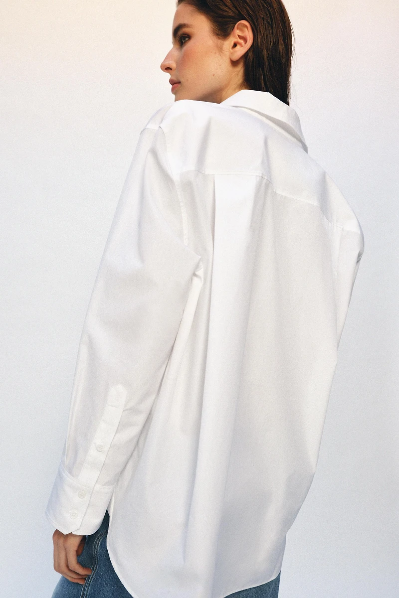 ZW COLLECTION POPLIN SHIRT
