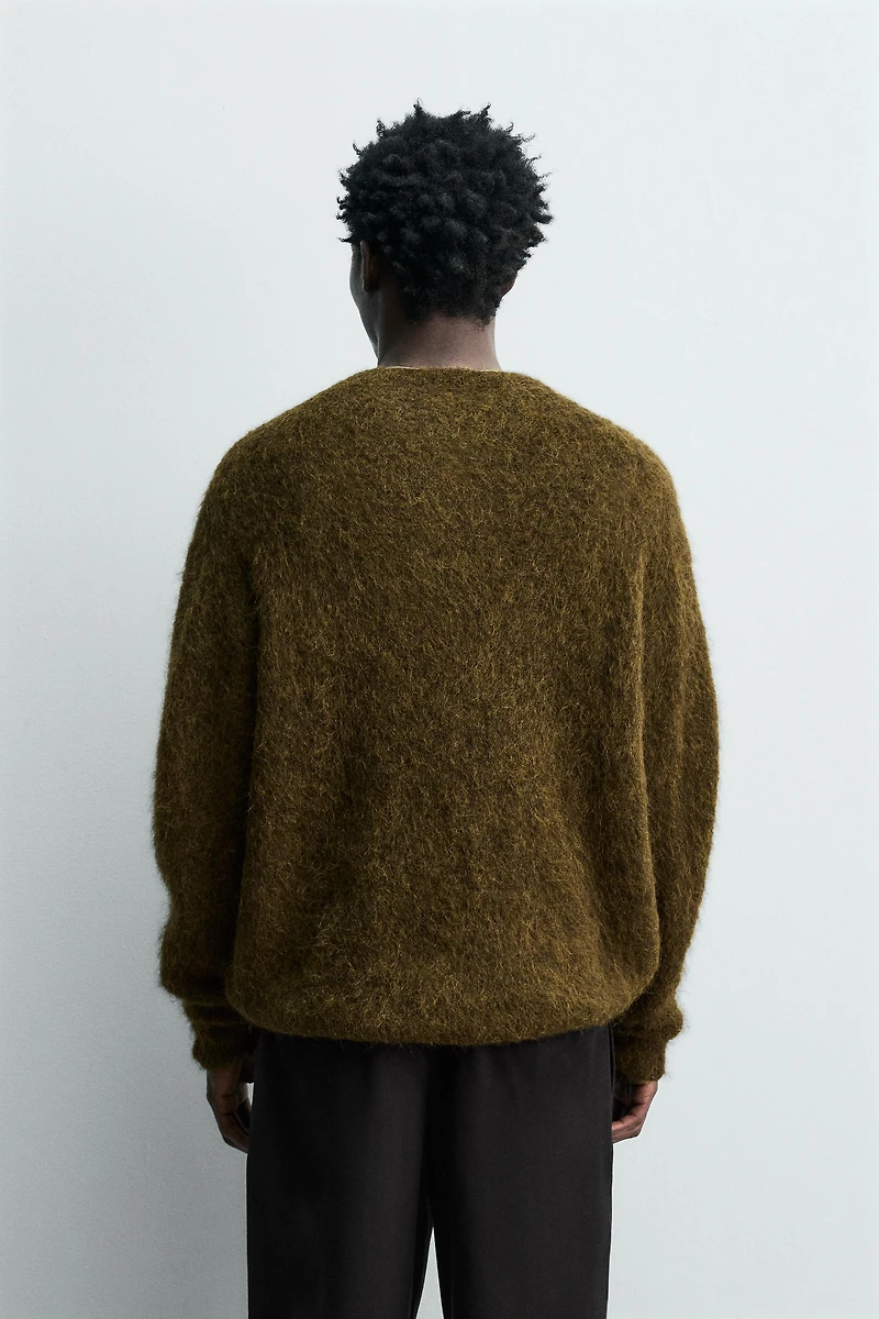 ALPACA BLEND FIBER SWEATER