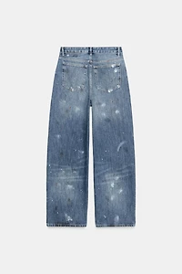 TRF LOOSE OVERSIZE HIGH WAIST JEANS