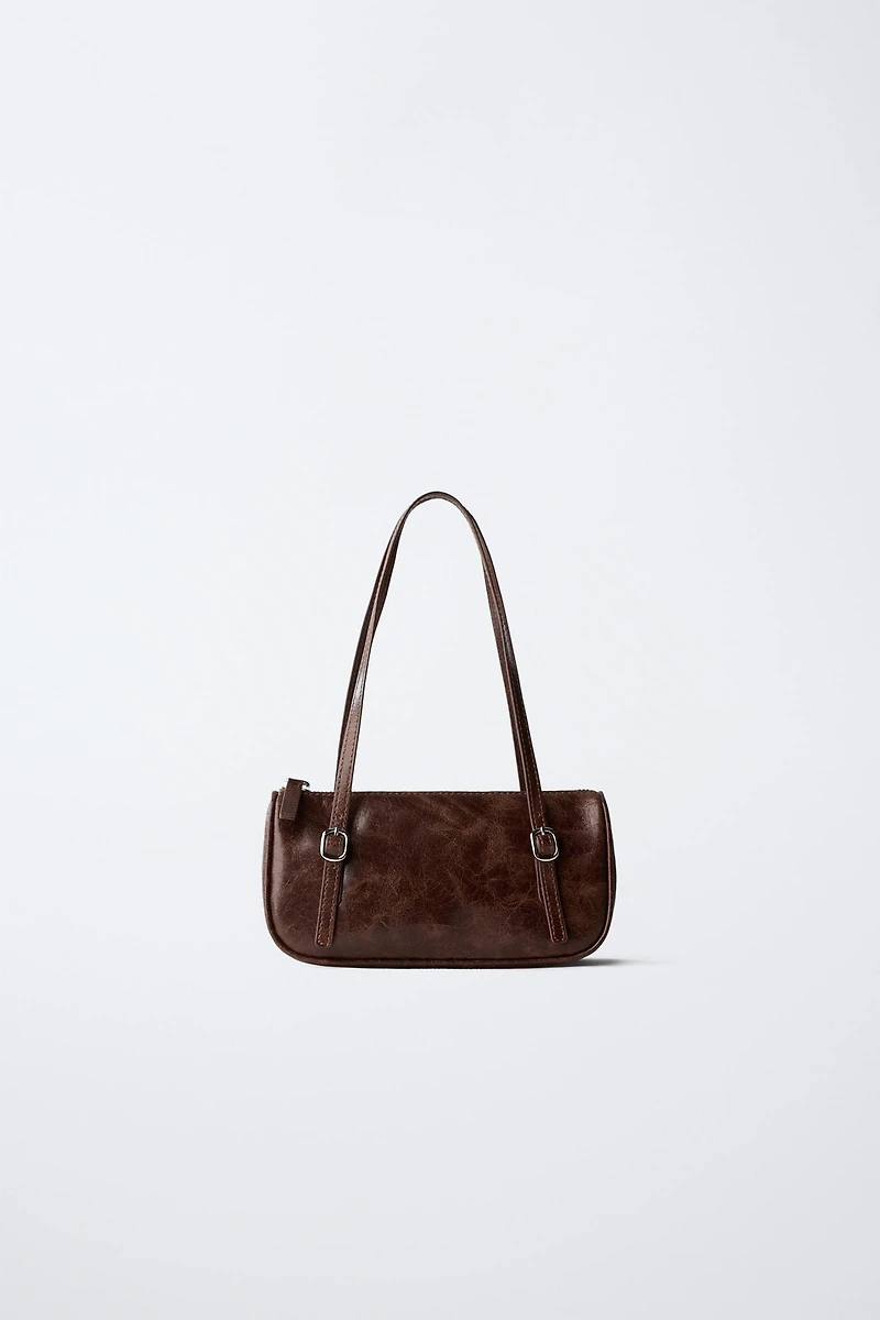 BUCKLE SHOULDER BAG