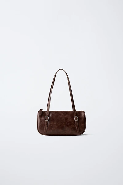 BUCKLE SHOULDER BAG