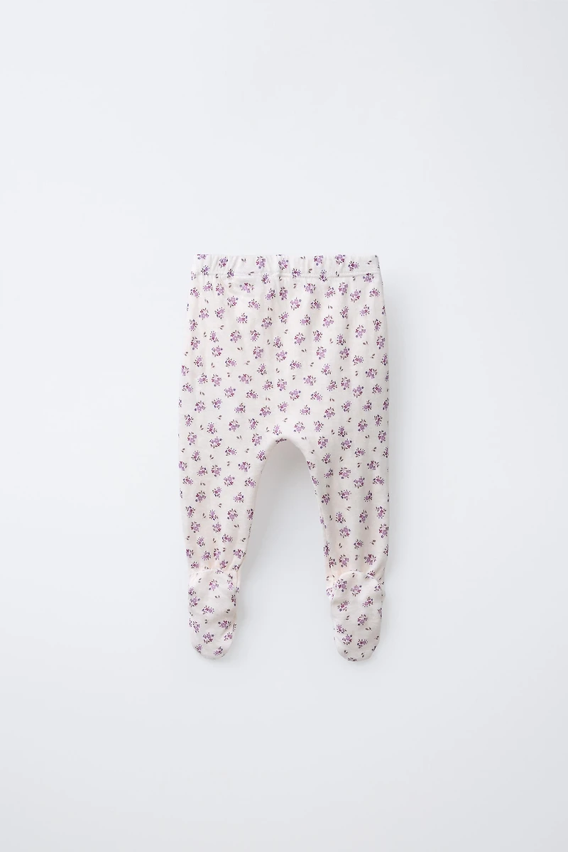 FLORAL PRINT LEGGINGS