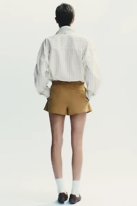 JUPE-CULOTTE BOUTONS