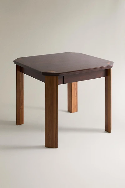 OCTAGONAL WOODEN TABLE