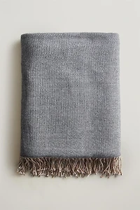 WOOL AND ALPACA BLANKET