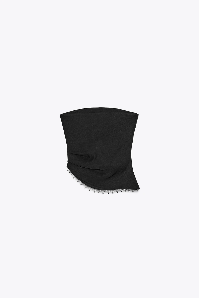 JEWEL STRAPLESS TOP
