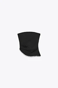 JEWEL STRAPLESS TOP