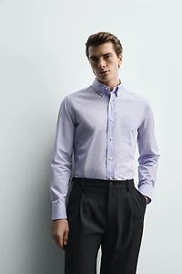 REGULAR FIT PLAID SHIRT
