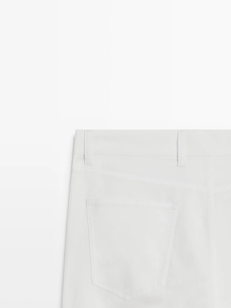 Faux jean slim fit