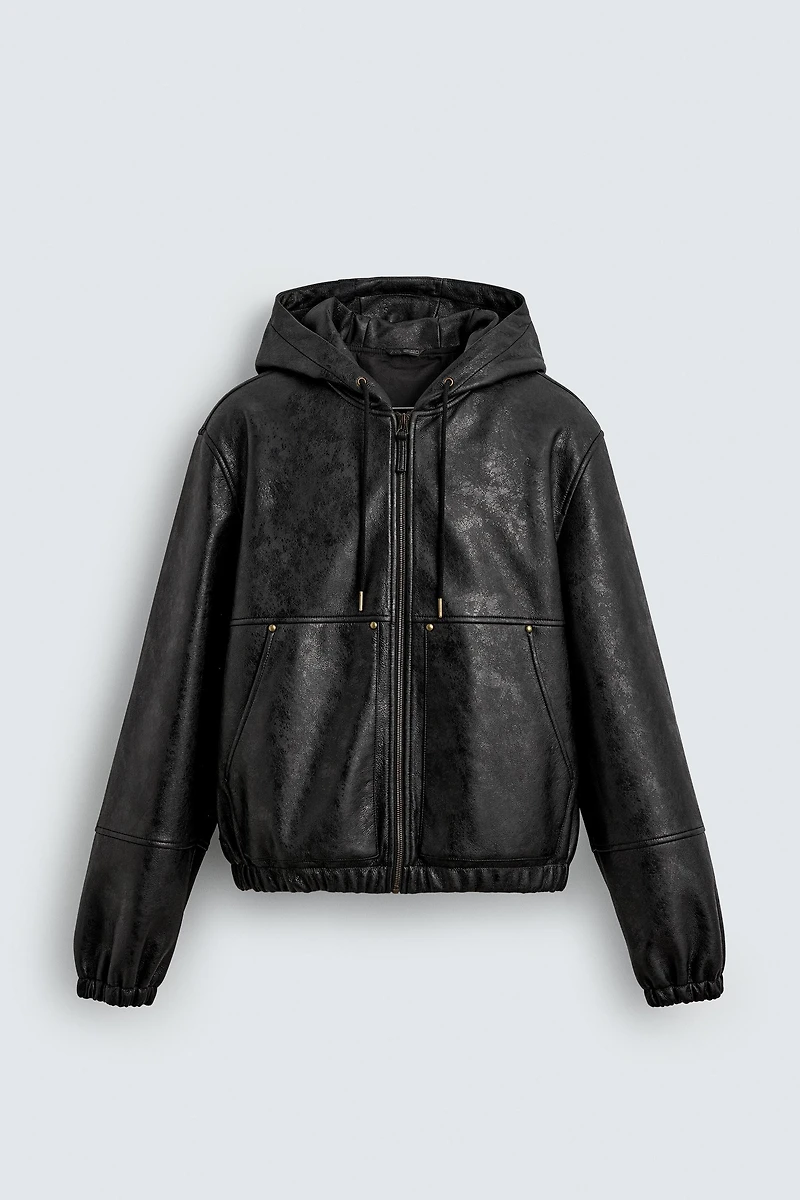 BLOUSON AVEC CAPUCHE