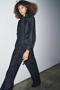 ZW COLLECTION WIDE LEG HIGH WAIST JEANS
