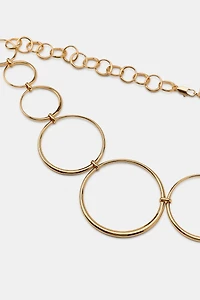 METAL EYELET BELT