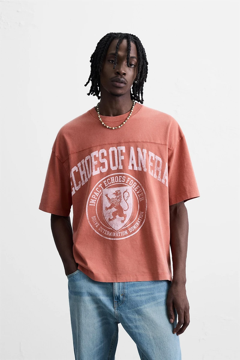 VARSITY PRINT T-SHIRT