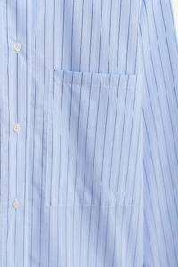 CHEMISE À RAYURES COL EN CONTRASTE ÉDITION LIMITÉE