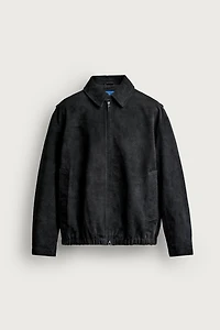 AARON LEVINE X ZARA SUEDE LEATHER JACKET