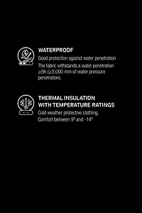 RECCO® WATERPROOF PADDED SKI SHELL PANTS