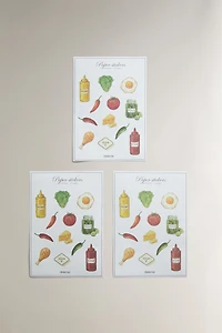 BARBECUE STICKER PACK
