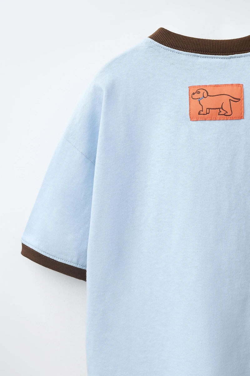 T-SHIRT À INSCRIPTION IMPRIMÉE